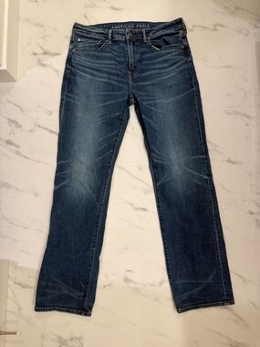 American Eagle Outfitters Men’s Medium Blue Straight Jeans